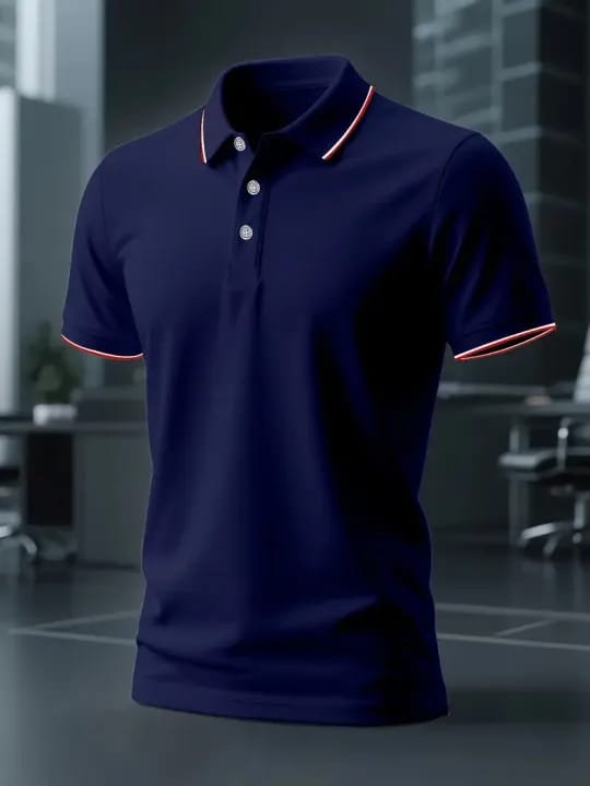 Navy Blue Polo Shirt Classic and stylish premium quality shirt (Stylez 47)
