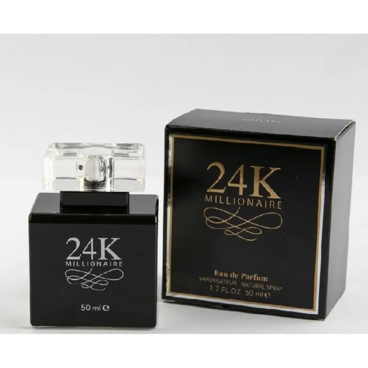 24k Millionaire Perfume - Best Quality Perfume For Men - BLACK