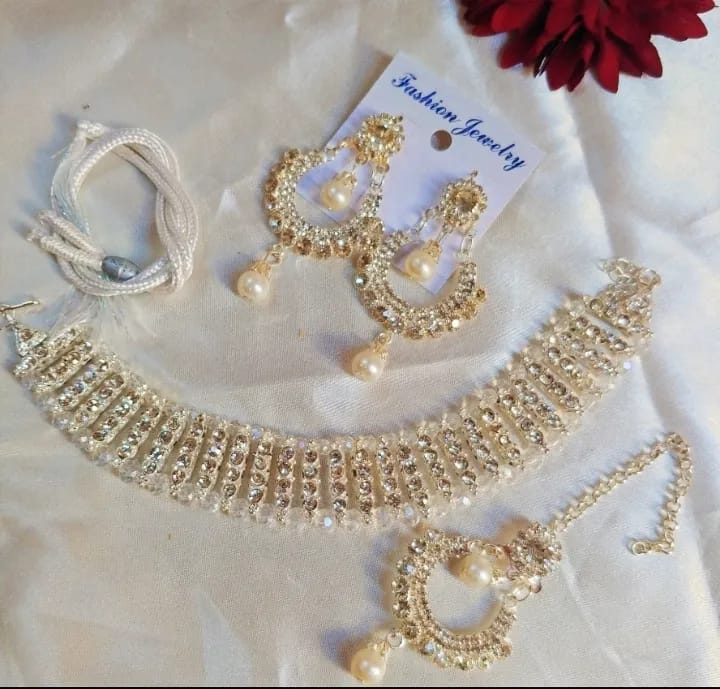 Artificial Bridal Jewelry Set - Jewellery Set for Girls / Women 00765403